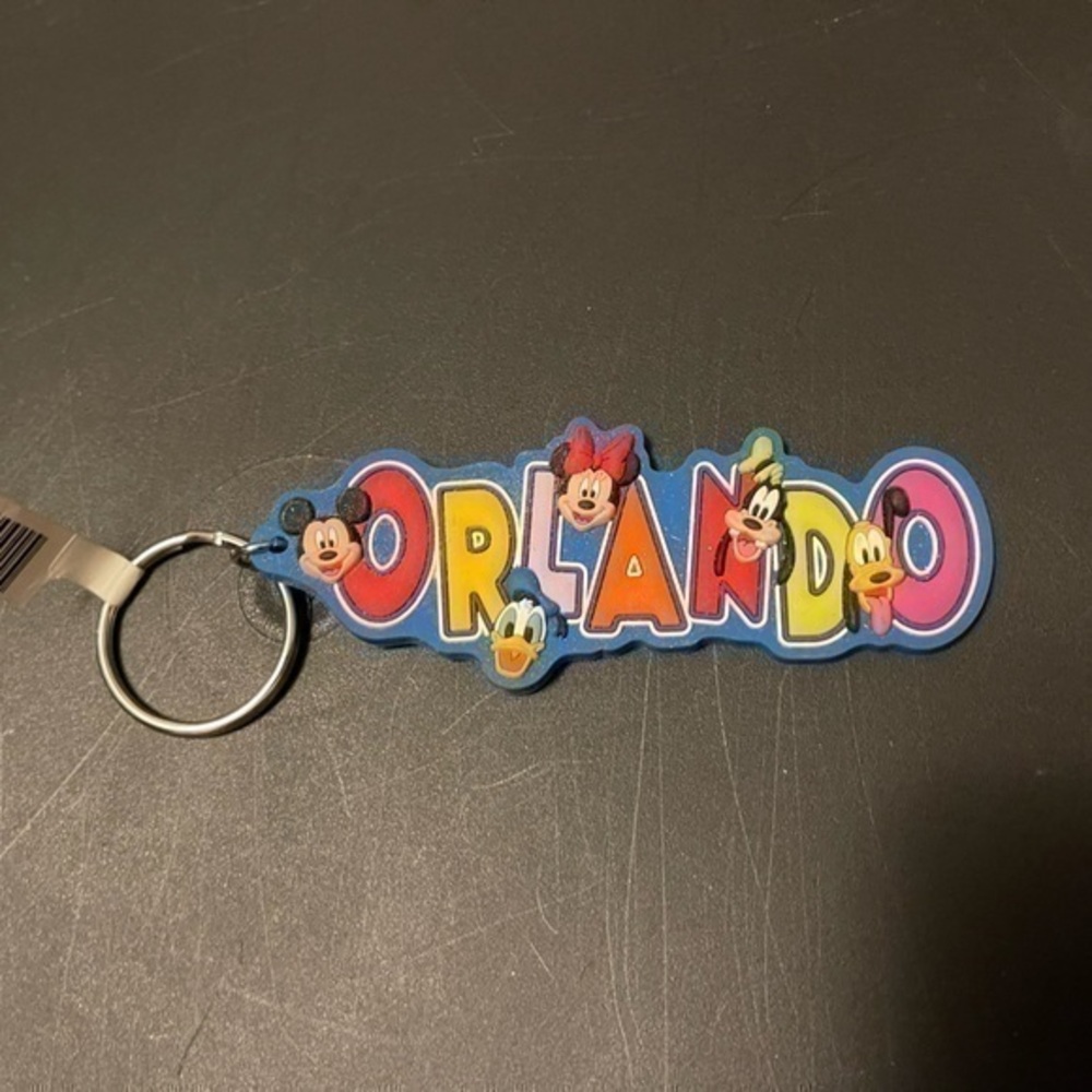 Disney Park Orlando Keychain